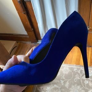 Blue Office Heels